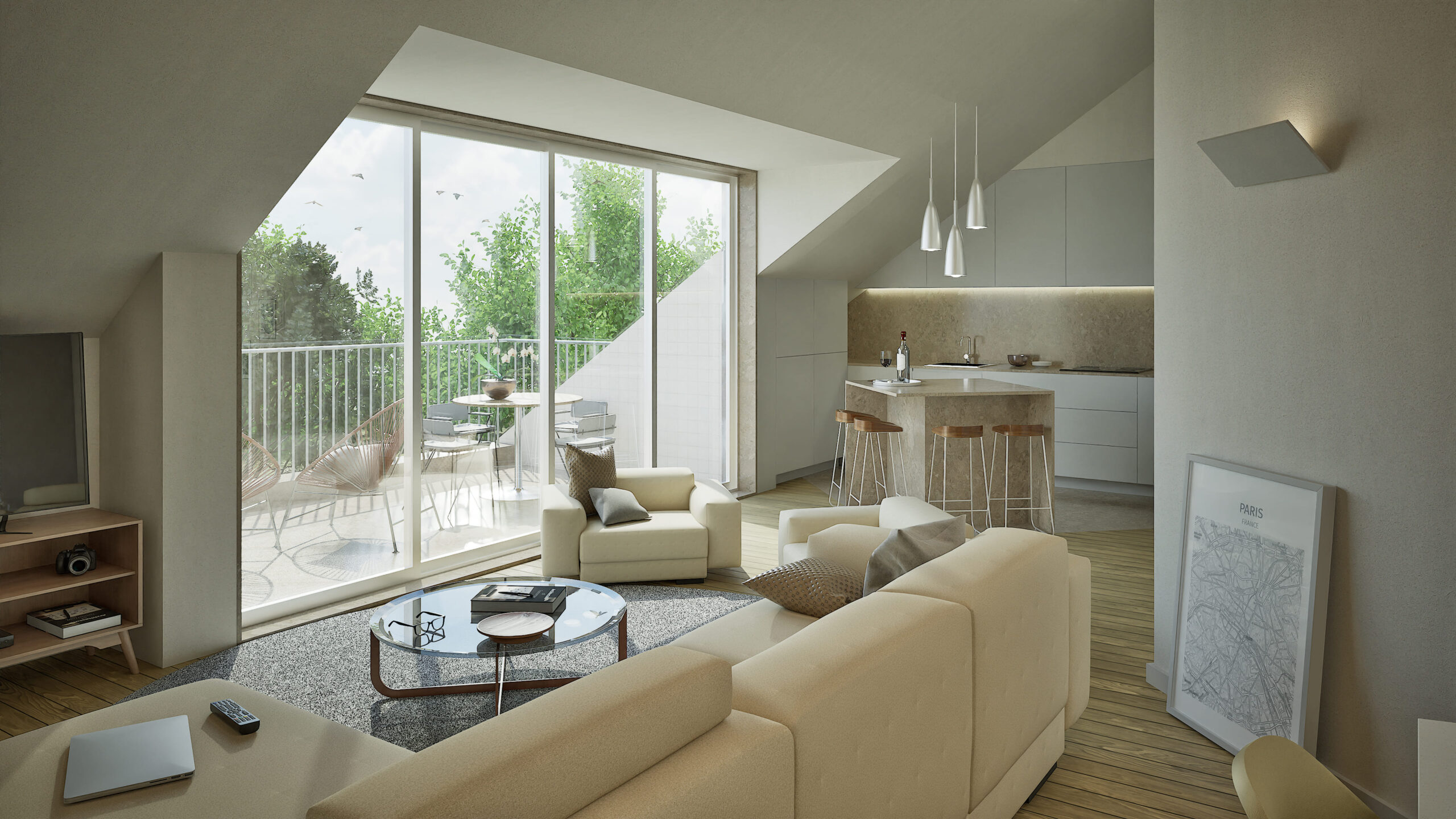 sala de estar — Apartamento Praça de Espanha | Tiago R. Correia Arquitectos